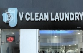 V clean laundry